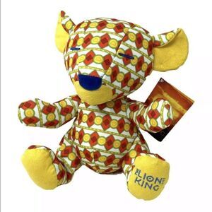 Disney Plush The Lion King 10” Nala Tribal Zoo Animal‎ Colorful Simba Mufasa